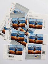 Briefmarke Schlangeninsel Ukraine Schiff Moskwa Москва Lenkwaffenkreuzer stamp