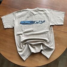 Vintage Rusty T Shirt Small Double Sided Surf Skate Grunge 90s Y2K Cotton READ