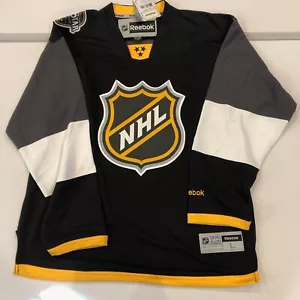 NHL Hockey 2016 All Star Game Jersey Black NWT Reebok Premier Mens L $135 - Picture 1 of 11