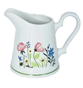 Johnson Brothers MEADOW LANE Pink Blue Floral Creamer NEW - Picture 1 of 8