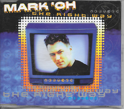 MARK 'OH - The Right Way CDM 4TR Euro House Hard Trance 1996 Germany • 1.75€