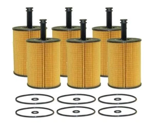 Wix Set of 6 Engine Oil Filters for A3 TT Quattro Beetle Golf Passat CC R32 - Picture 1 of 1