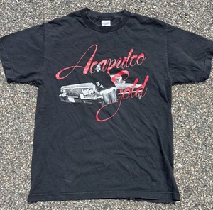 Vintage Acapulco Gold Ice Cube Streetwear Rap T Shirt Size M Medium Y2K 2000s - Picture 1 of 7