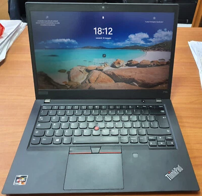 Lenovo ThinkPad p14s Gen 1 14" (AMD Ryzen 7 Pro 8 core, 16GB RAM, 512GB SSD) - Immagine 1 di 4