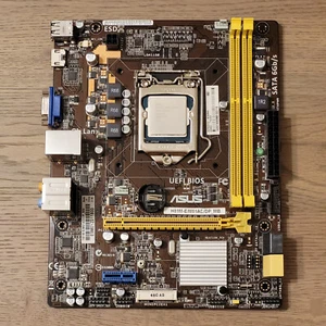 H81M-E/M51AD/DP_MB + Intel Core i7 4790S - ASUS MOTHERBOARD + CPU INTEL - Zdjęcie 1 z 7