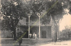 CPA Madagascar Hell Ville The Tribunal Edit Laclau - Picture 1 of 2