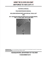 684 Page 2014 RA-1 ADVANCED RAM AIR PARACHUTE SYSTEM Maintenance Manual on CD
