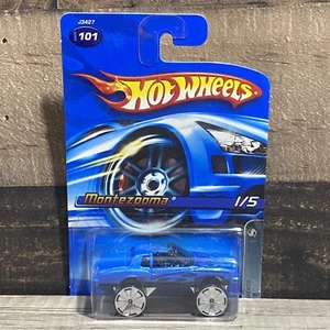 G10-59 HOT WHEELS HI-RAKERS - MONTEZOOMA - 2006 - Blue - #101 - NIB - Picture 1 of 3