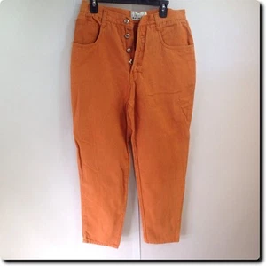 Carolina Colours Orange Button Fly Jeans - Bild 1 von 7