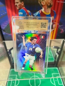2018 FUTERA UNIQUE WORLD FOOTBALL LEGENDS 5gr Silver ALESSANDRO DEL PIERO WF03 - Picture 1 of 16