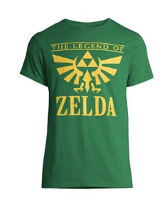 The Legend of Zelda Green T Shirt Size Small Official Nintendo Licensed Tee NEW - Picture 1 of 2