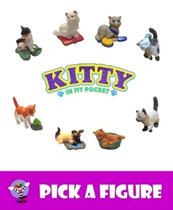 Kitty in my Pocket LOADS OF KITTIES TO CHOOSE FROM Vintage 1994 M.E.G. Toys - Picture 1 of 57