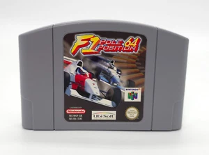F1 Pole Position 64 N64 Nintendo 64 Cartridge - Picture 1 of 2