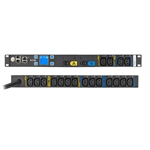 Unidad de distribución de energía medida Eaton EMIT07-10 18 salidas 1U PDU 5760W 10 FT Cor - Imagen 1 de 2