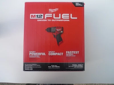Milwaukee M12 Fuel 3402-20 Subcompact Hammer Drill PRICE LOWERED - Image 1 of 4