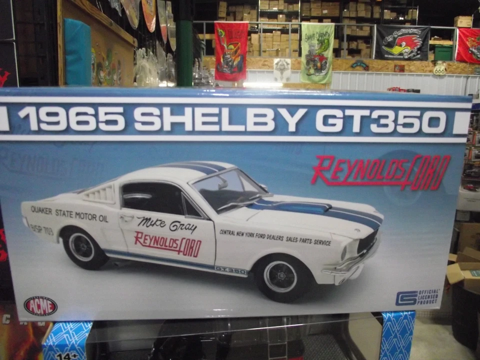Ford Reynolds Acme 1/18 1965 Shelby GT350 NUEVO EN CAJA Foto 1 de 1