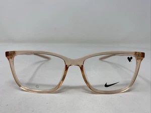Nike NIKE 7019 681 54-16-140 Rosa Rubor Plástico Borde Completo Anteojos Marco YH22 - Imagen 1 de 8