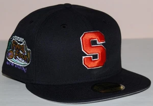 SYRACUSE ORANGE Cap NEW ERA 59FIFTY Fitted Hat Size 7 5/8 2003 FINAL FOUR *3J - Picture 1 of 8