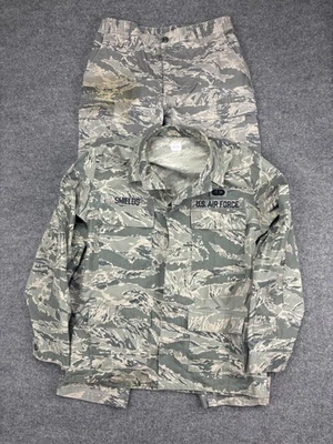 US Air Force ABU Uniforme Abrigo Pantalones Hombres 38 Largo 34R Digital Camuflaje Apoyo Foto 1 de 4