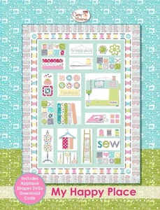 My Happy Place Pattern by Cherry Blossoms Quilting Studio - Picture 1 of 2