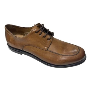 SCARPE DERBY CASUAL UOMO BRECOS 11956 PELLE BEIGE ORIGINALE PE - Picture 1 of 6