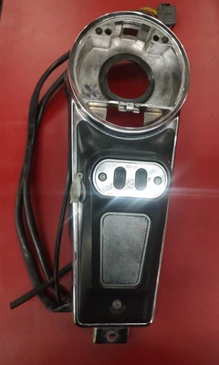 HARLEY-DAVIDSON GENUINO CROMO TANQUE DE GASOLINA PANEL DE TABLERO CONSOLA RADIO CB 61270-98 Foto 1 de 4