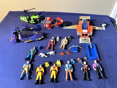 Lote de Vehículos y Figuras M.A.S.K De Colección Años 80 Kenner Firefly Piranha Foto 1 de 4