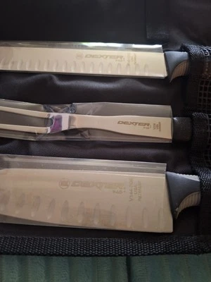 Juego de cubiertos Dexter Russell V-Lo de 3 piezas con estuche de transporte 29833 VCC-3 Foto 1 de 4