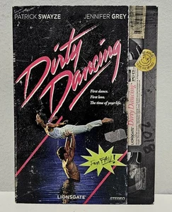 Dirty Dancing (DVD, 1987, 2022) Retro VHS SlipCover Patrick Swayze NEW & SEALED - Picture 1 of 6