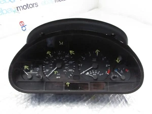 1999-2002 BMW 330I CLUSTER INSTRUMENT SPEEDOMETER OEM 4117758 - Picture 1 of 15