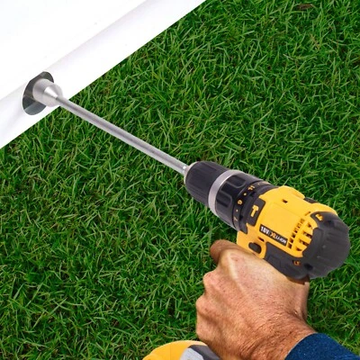 Caravan 30cm Legs Drill Winder Extension Adapter Socket 19mm Durable Strong - Image 1 of 4