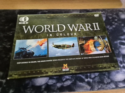 World War 2 in Colour (6-Disc Box Set) [DVD] mint - Image 1 of 3