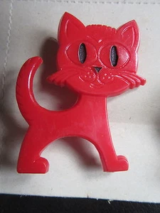 Katzen-Anstecker-Pin-für Kinder-unbenutzt-original DDR...1 - Bild 1 von 1