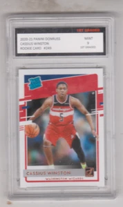 Tarjeta de novato 2020 - Donruss - Cassius Winston - ¡¡calificada como nueva 9!!! - Imagen 1 de 2