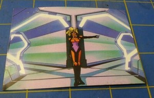 2000 Tenchi Muyo Non-Sport Card #66 Tenchi, Ayeka and Mihoshi