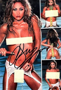 CHASEY LAIN Signed Photograph Montage - Playboy Playmate Model - Preprint - Picture 1 of 1