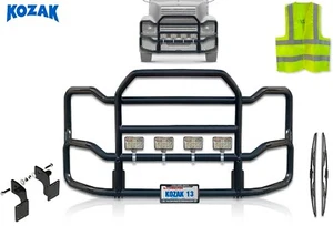 Protector de ciervos de rejilla grande con soporte compatible con Mack CH Set-Back 1999-2003 - Imagen 1 de 7