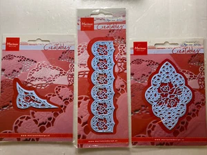 Marianne Design Creatables Stanzformen: Anja’s Bordüre, Ecke & Rosen Herzstück - Bild 1 von 4