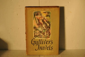 Jonathan Swift, Gulliver's Travels, 1945 HC classic book - Imagen 1 de 6