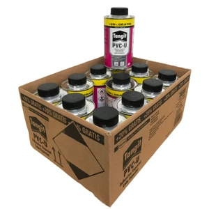 PVC-Klebstoff Kunststoffkleber Rohrverbindungskleber von Tangit PVC-U 12 x 600g - Bild 1 von 4