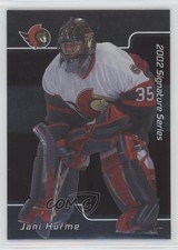 2001-02 ITG Be A Player Signature Series Jani Hurme #109