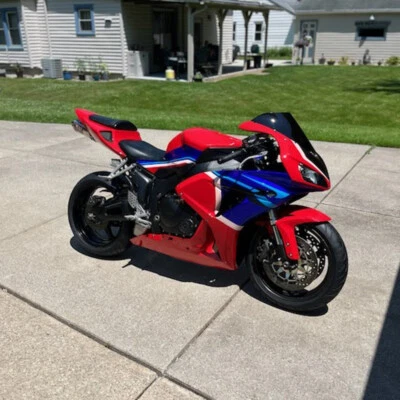 MS para Honda CBR1000RR 2006-2007 ABS carenado estilo de fábrica rojo azul carrocería d01 Foto 1 de 4