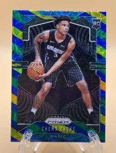 2019-20 Panini Prizm Prizms Choice Blue Yellow Green #262 Chuma Okeke SP - Picture 1 of 2