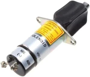 NUEVO Solenoide de cierre de combustible 1502-12A6U1B1S1 para motor Woodward 2 terminales - Imagen 1 de 1