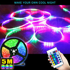 16.4ft RGB Flexible 300led Strip Light SMD Remote Fairy Lights Room TV Party Bar