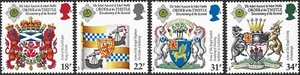 1987 Sg 1363/1366 300th Anniversary of Revival of Order of the Thistle MNH - Picture 1 of 2