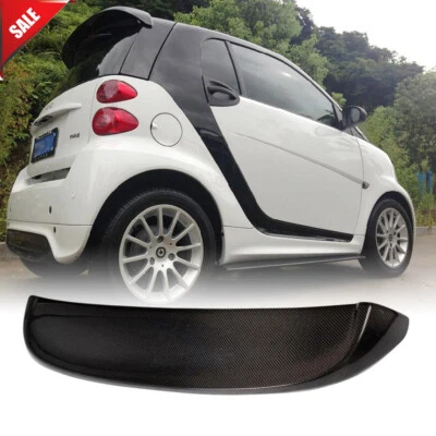 Alerón de techo trasero de fibra de carbono para Benz Smart Fortwo 2008-2013 Foto 1 de 4
