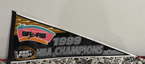 SAN ANTONIO SPURS 1999 NBA CHAMPS PENNANTS Cover