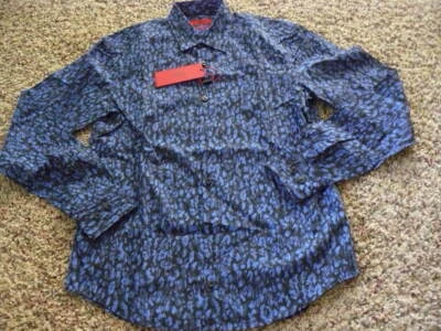 NWT MEN'S HUGO BOSS SLIM FIT LONG SLEEVE SHIRT SIZE XS - Image 1 of 4