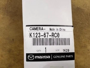 2017 2018 MAZDA CX-5 GENUINE OEM REAR VIEW BACK UP CAMERA K123-67-RC0 - Picture 1 of 4